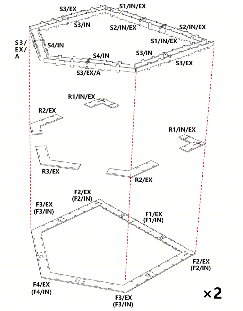 度态建筑北京 WikiHouse 展棚 | 快速搭建、开源设计