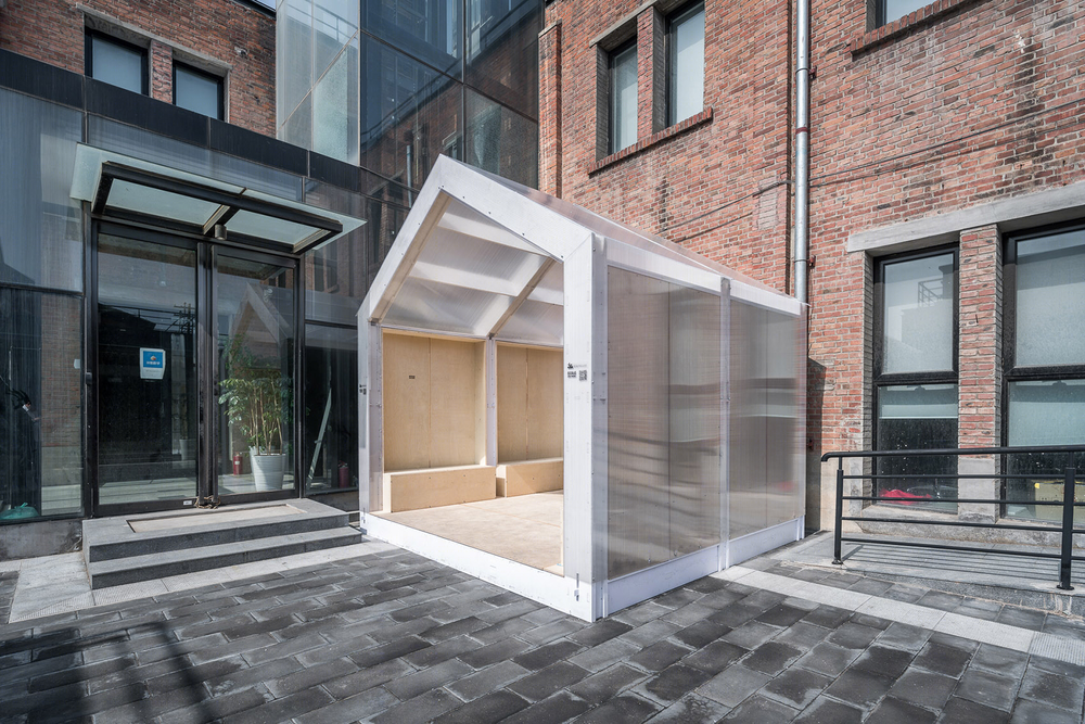 度态建筑北京 WikiHouse 展棚 | 快速搭建、开源设计
