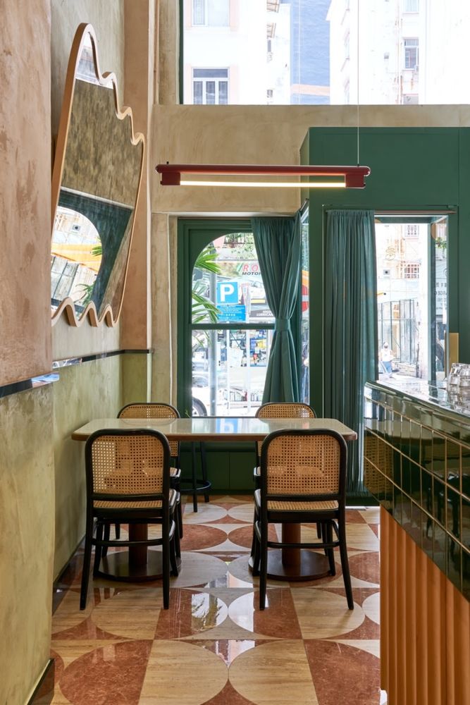米兰风情 | JJ Acuna / Bespoke Studio 打造的 Coffeelin Cafe and Bar