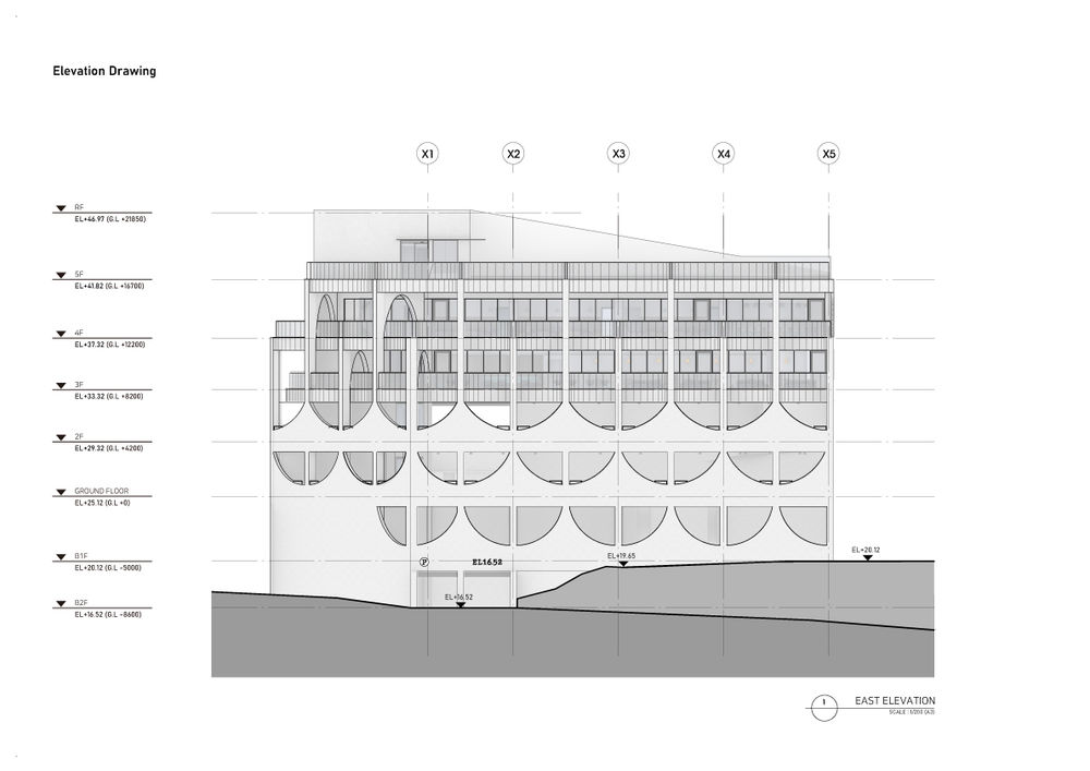 Sense of the Sea Café | 韩国 Busan 海岸半圆形建筑设计