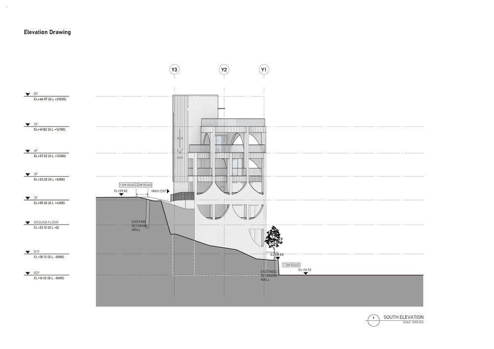 Sense of the Sea Café | 韩国 Busan 海岸半圆形建筑设计