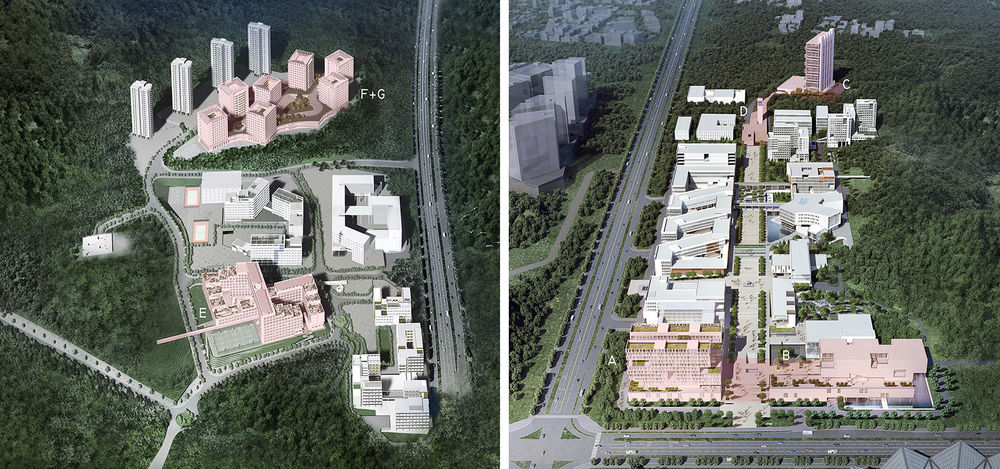 香港中文大学（深圳）二期建筑方案设计 | 创新共享的绿色校园