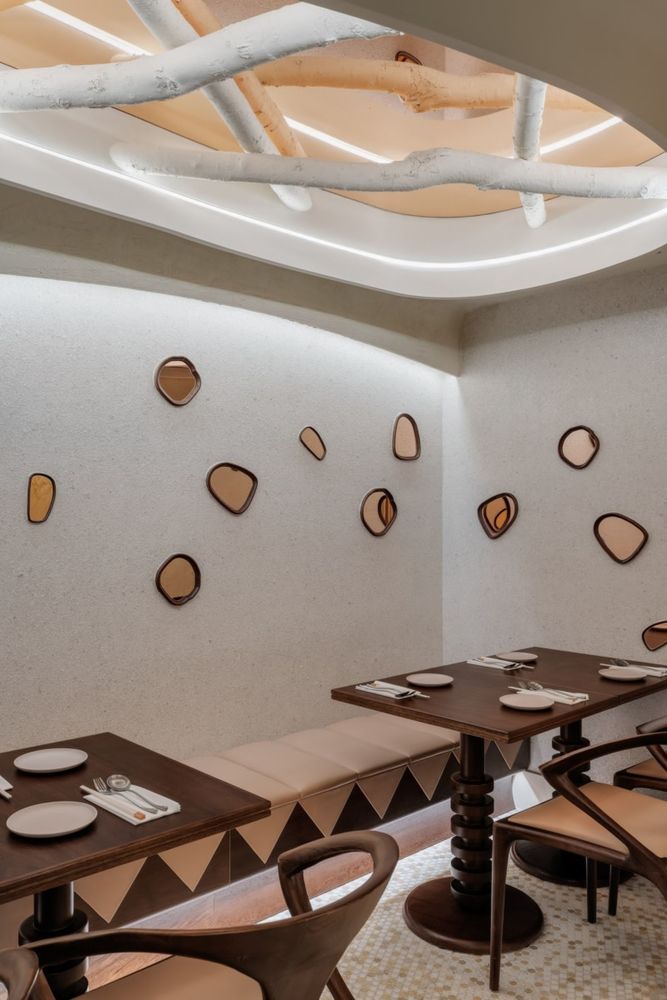 Dabpa Artisan Restaurant | 以乳湖为灵感的诗意餐厅设计