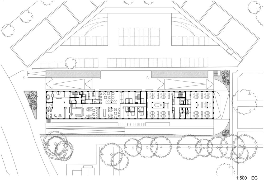WERDAUER 路酒店公寓楼，雕塑般的城市地标，柏林