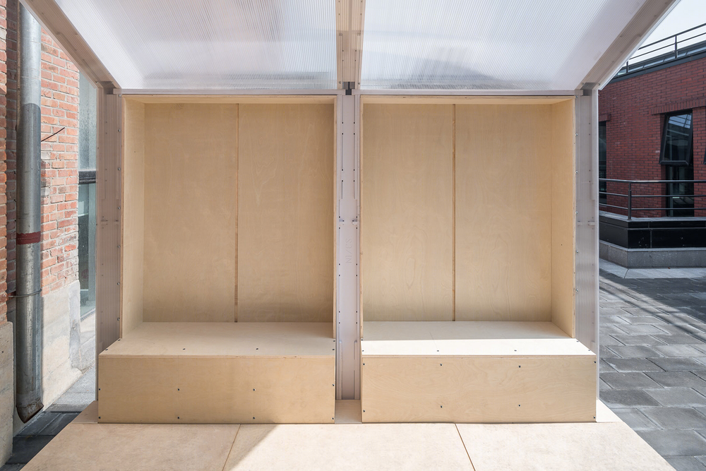 度态建筑北京 WikiHouse 展棚 | 快速搭建、开源设计
