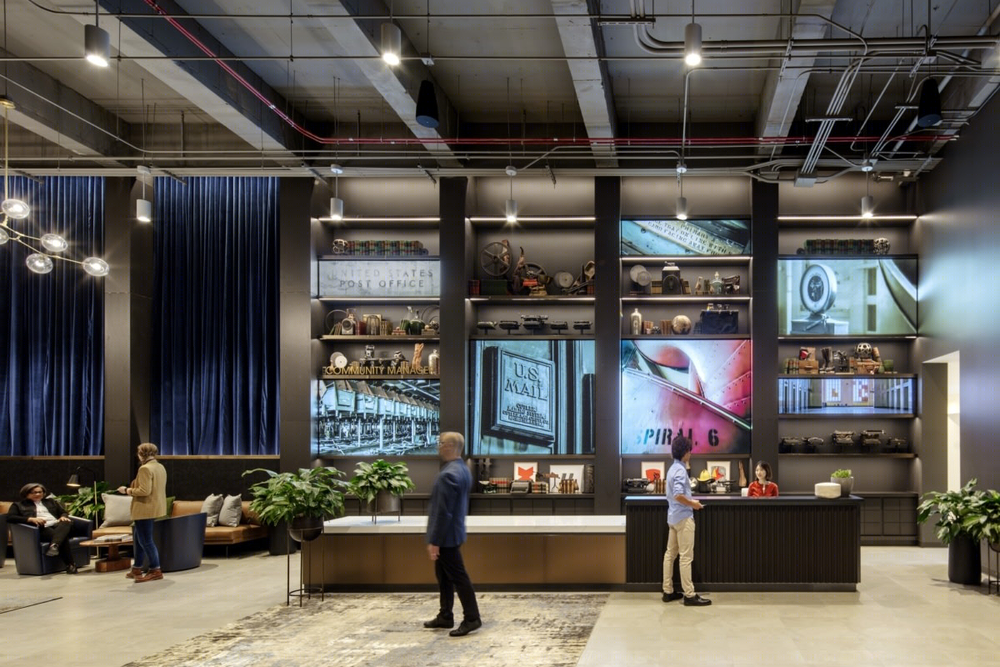 Gensler 重塑芝加哥地标建筑 | The Post Office 办公楼奢华配套空间