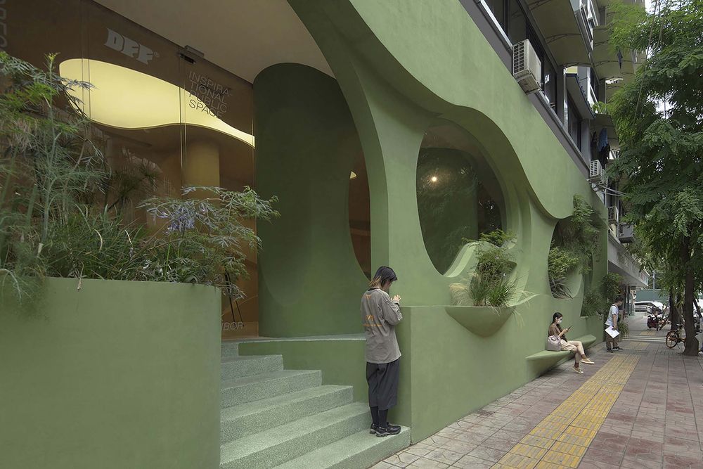 NYPE 咖啡店 | 绿色植物打造宁静空间