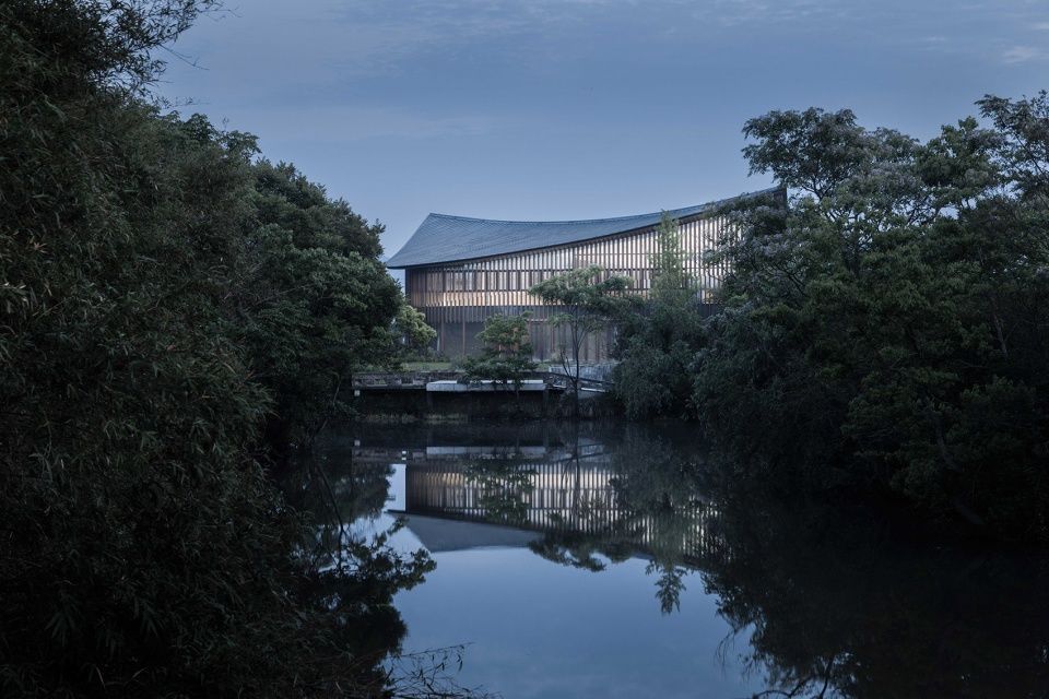 中国台州四叶草堂 | 行望居游式扁舟建筑，江南水乡墨画意境
