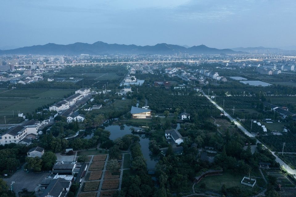 中国台州四叶草堂 | 行望居游式扁舟建筑，江南水乡墨画意境
