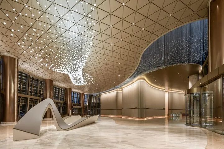 北京 CBD 地标建筑——忠旺集团总部大堂设计