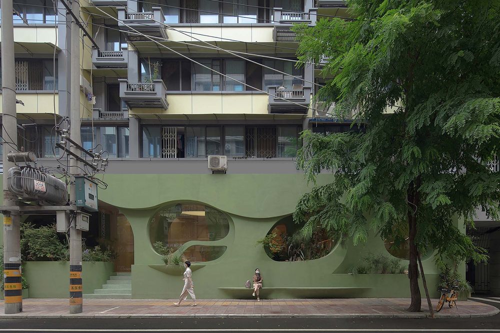 NYPE 咖啡店 | 绿色植物打造宁静空间