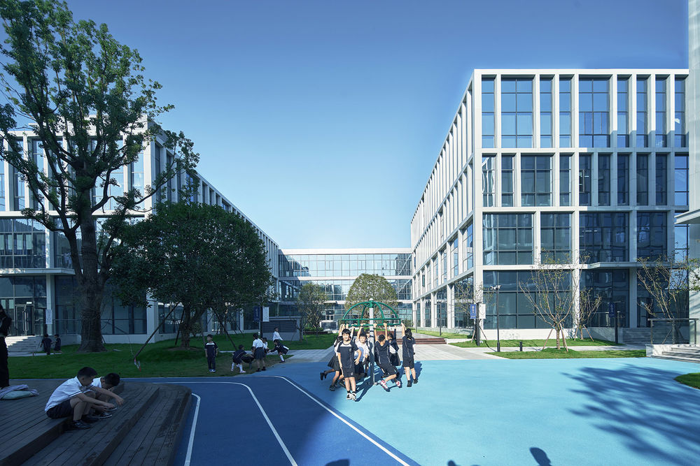 杭州威雅实验学校 | 英式教育与传统融合的现代校园设计