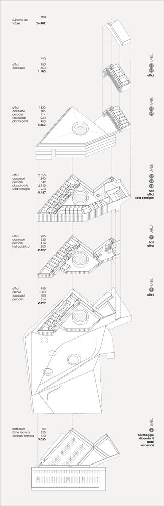 新莫利塞地区总部 | 开放式空间与城市连接的办公建筑