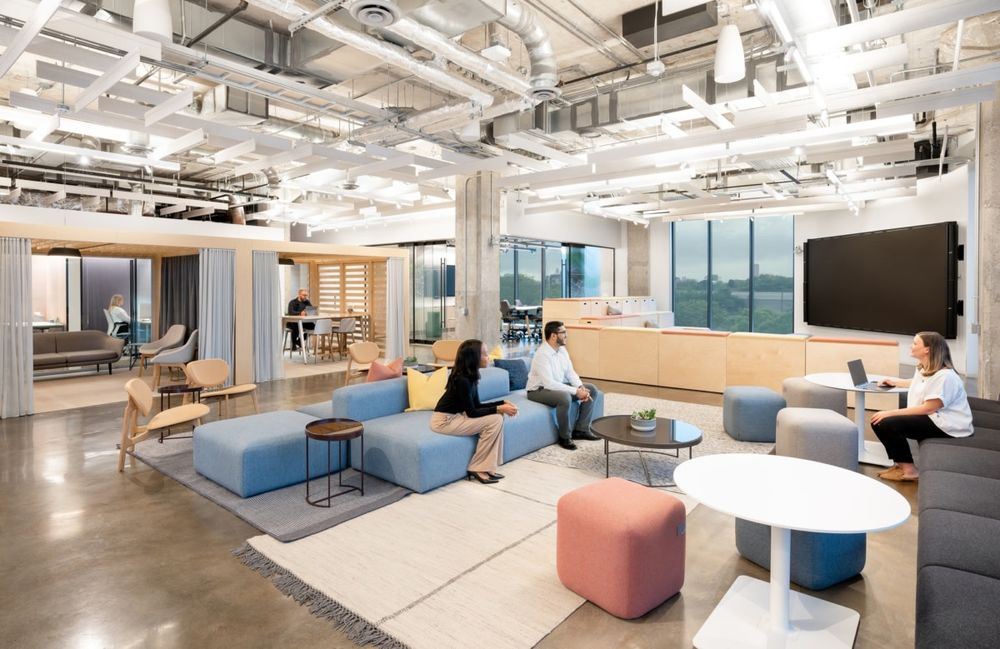 Gensler 设计 Chevron 休斯顿办公室，展现科技与网络主题