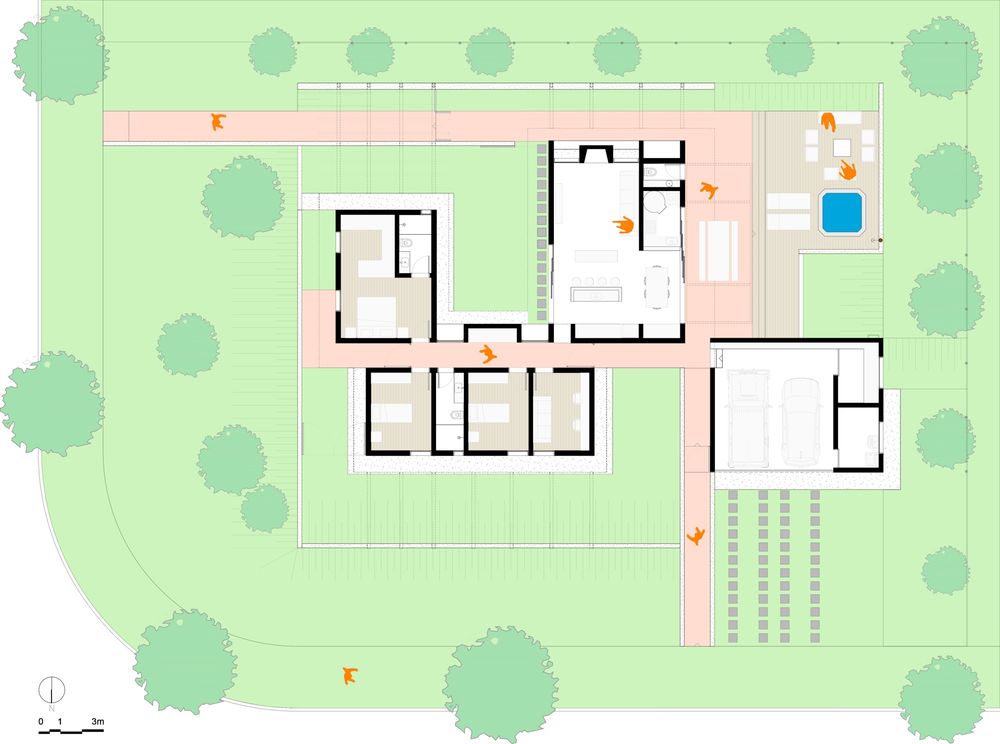 巴西 Laguna House | 融入自然的木石 Chalet