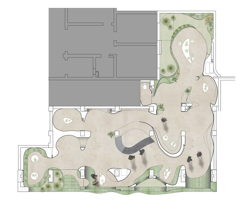NYPE 咖啡店 | 绿色植物打造宁静空间