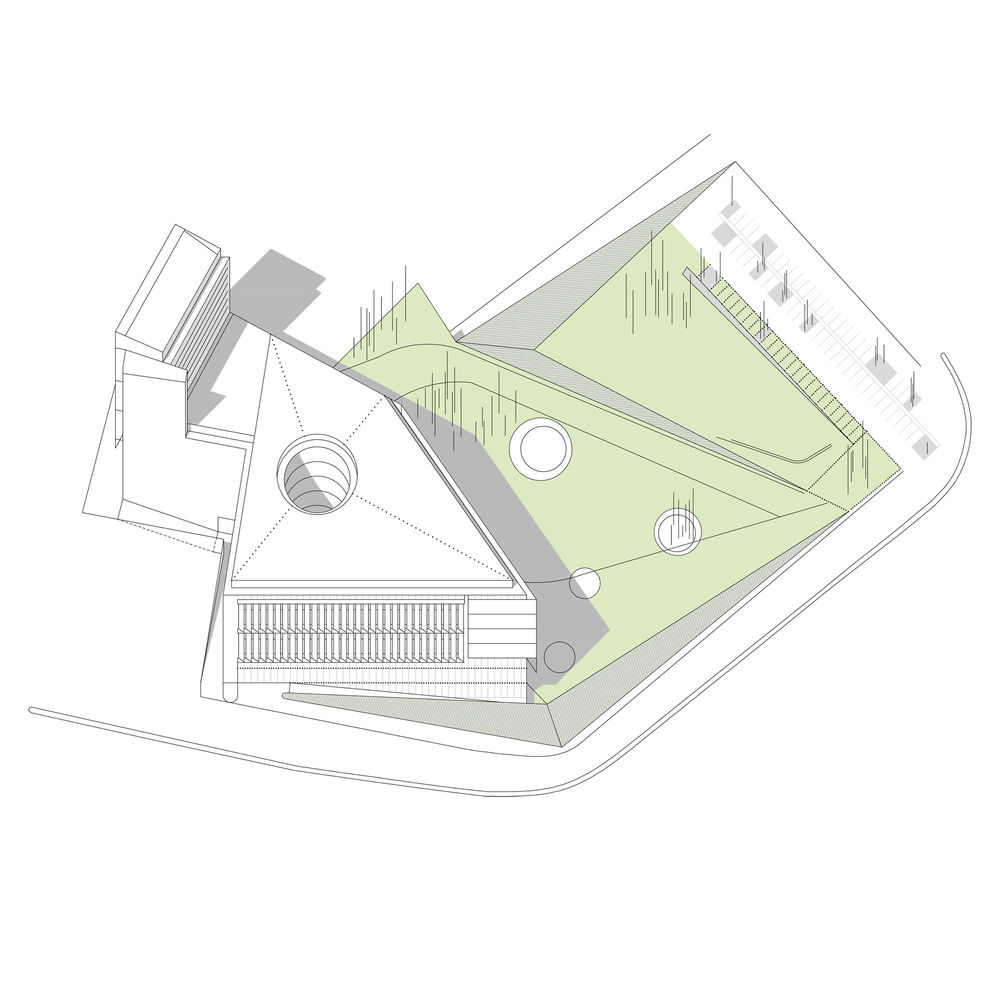 新莫利塞地区总部 | 开放式空间与城市连接的办公建筑