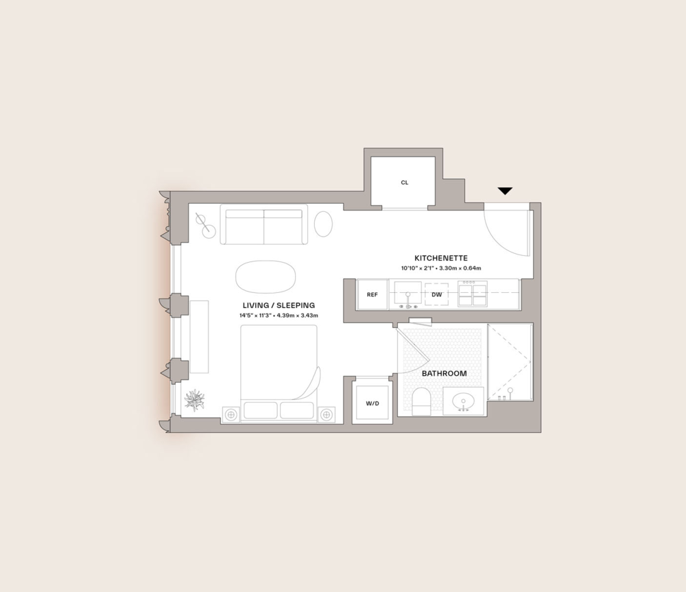 布鲁克林塔 | 独具特色的超高层住宅设计