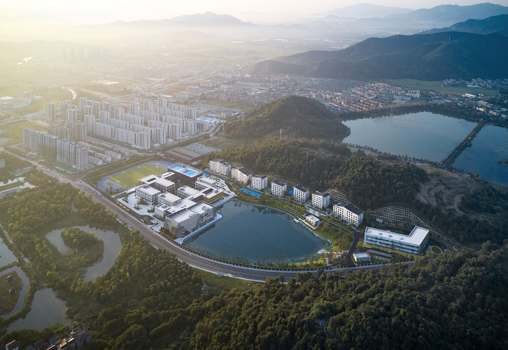 杭州威雅实验学校 | 英式教育与传统融合的现代校园设计
