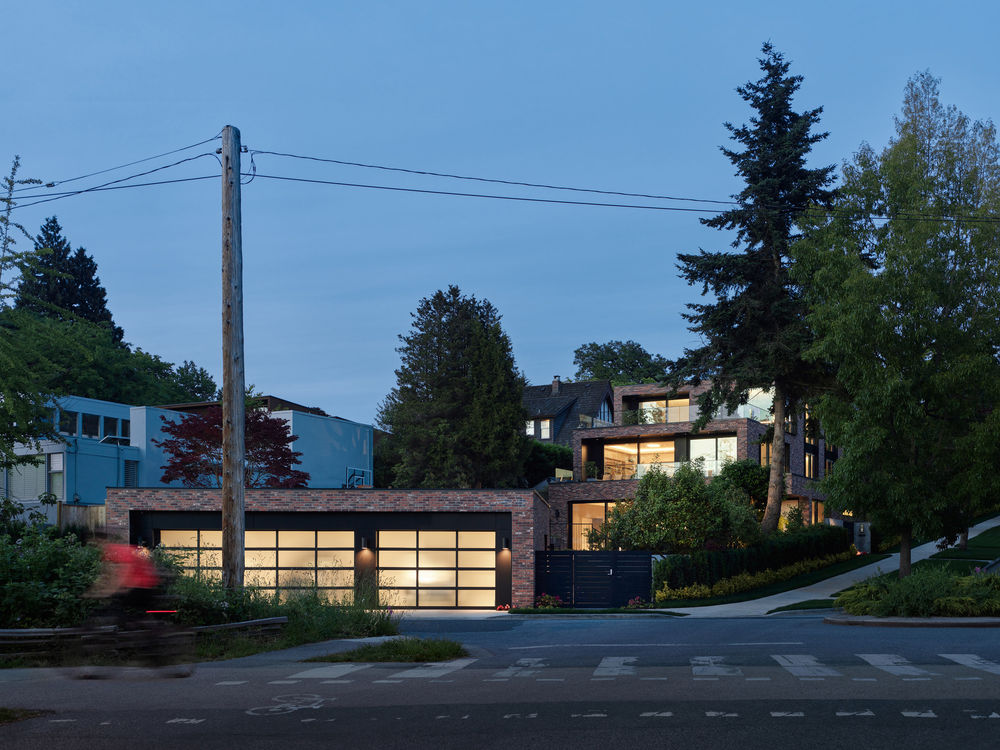 温哥华 Nanton Residence | 现代砖石别墅的完美融合
