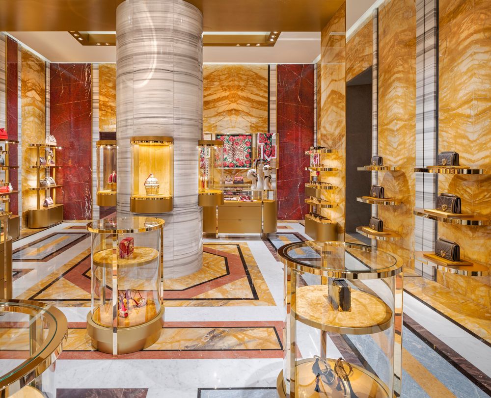 罗马永恒之城，Dolce & Gabbana 旗舰店室内设计解读