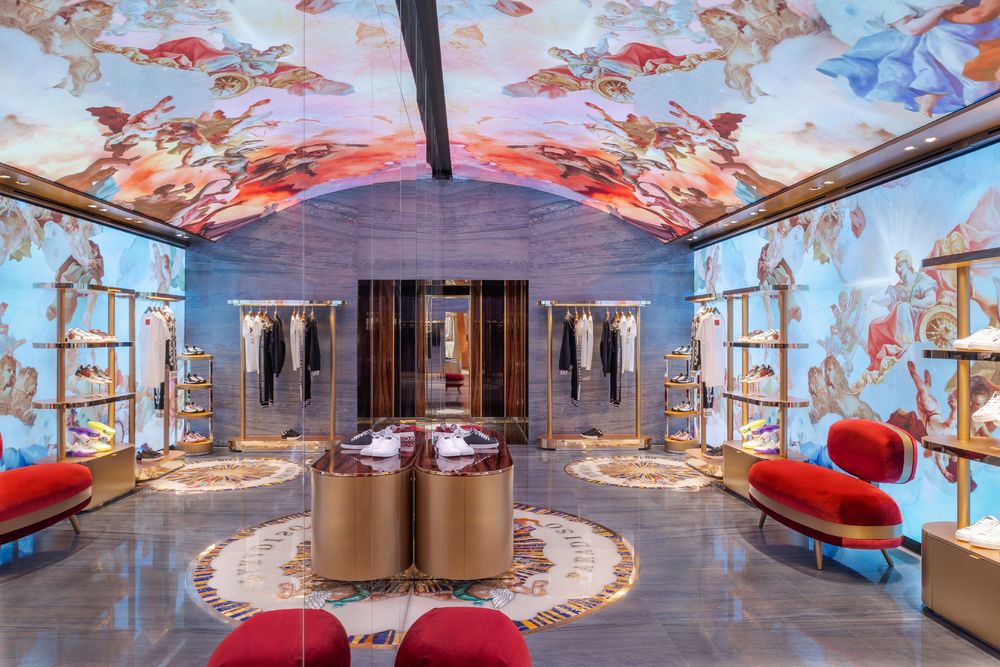罗马永恒之城，Dolce & Gabbana 旗舰店室内设计解读