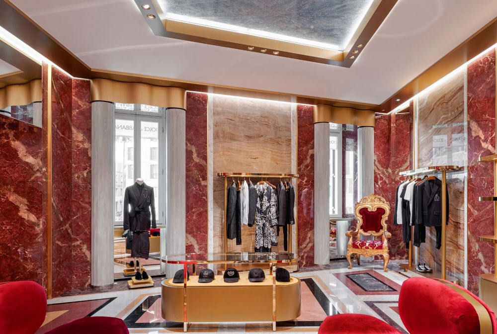 罗马永恒之城，Dolce & Gabbana 旗舰店室内设计解读