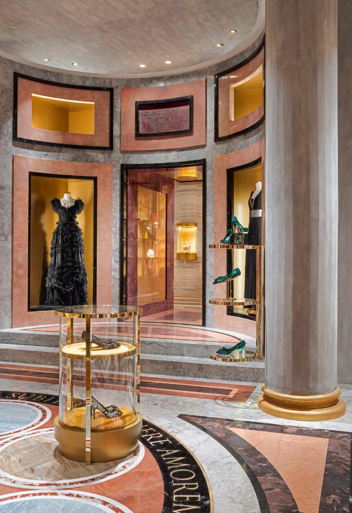 罗马永恒之城，Dolce & Gabbana 旗舰店室内设计解读