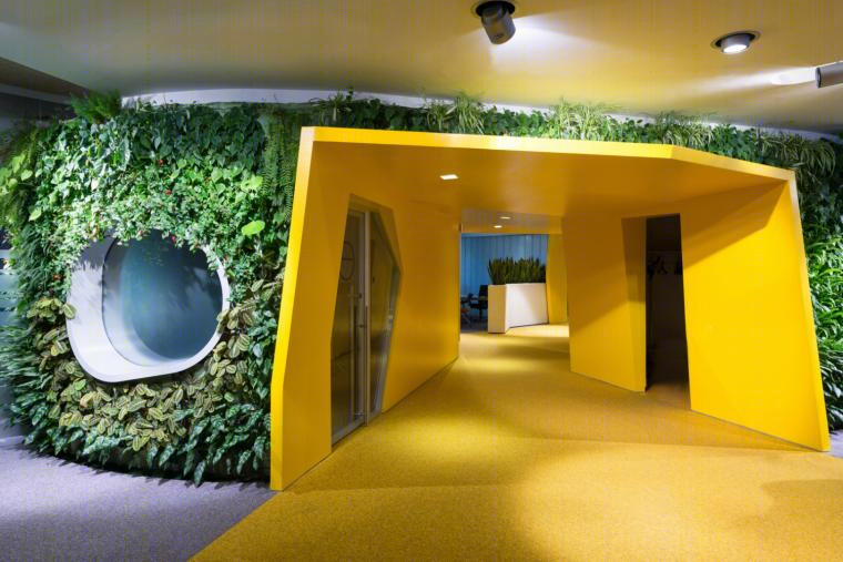 莫斯科 Yandex 总部办公室，科技与艺术的完美融合