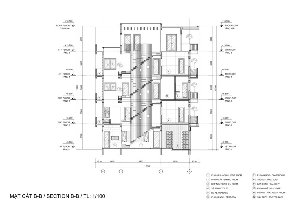越南 NDT HH Home 绿色节能住宅设计
