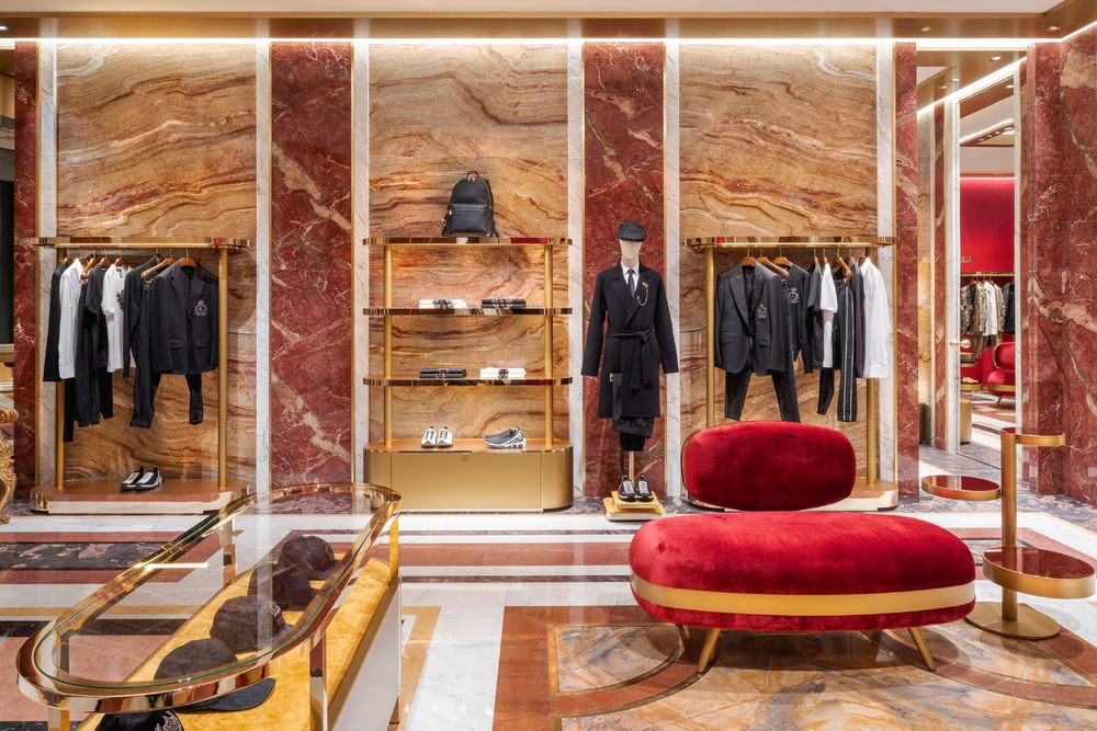 罗马永恒之城，Dolce & Gabbana 旗舰店室内设计解读