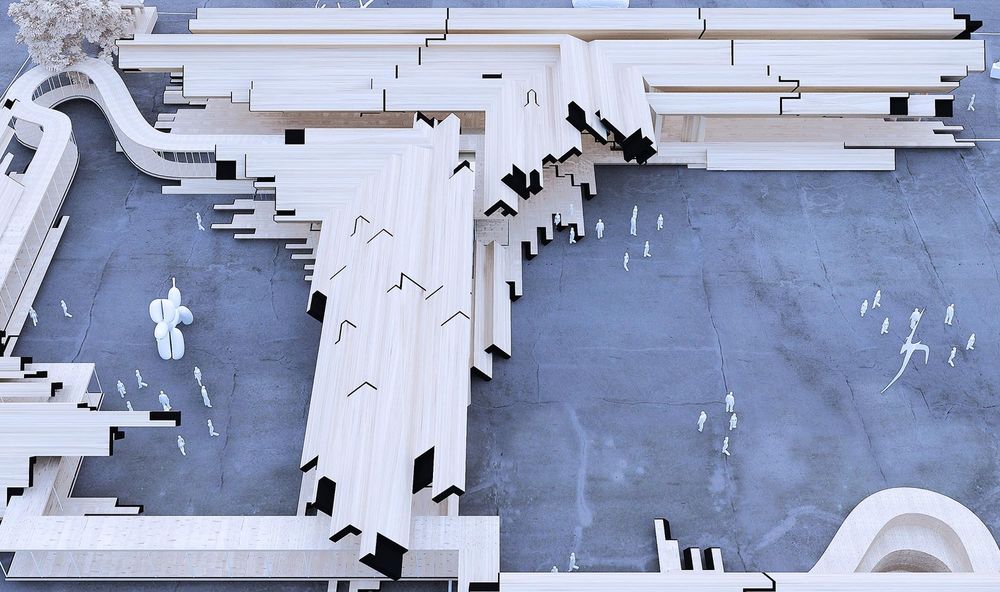 韩国孙川艺术平台 | 吉勒·雷辛建筑的木材创新应用