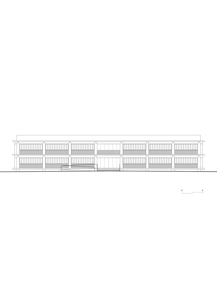 法国蒙彼利埃 MONOD II 办公楼，极简主义设计典范