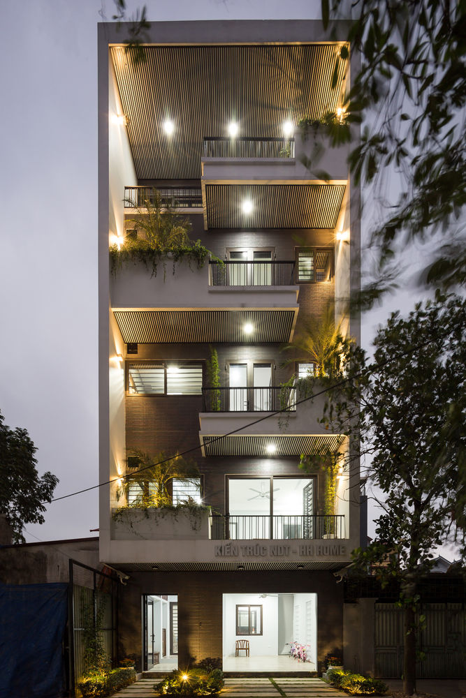 越南 NDT HH Home 绿色节能住宅设计