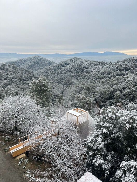 西班牙弗洛拉天文台 | 生态木结构森林观测站