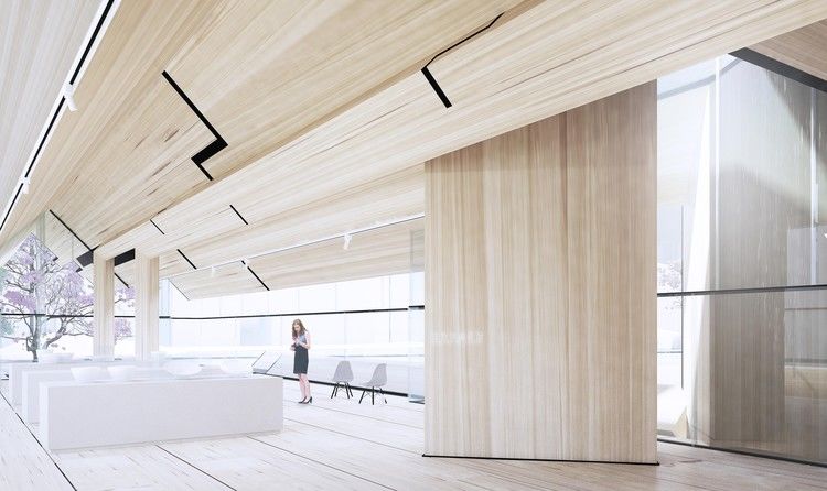 韩国孙川艺术平台 | 吉勒·雷辛建筑的木材创新应用