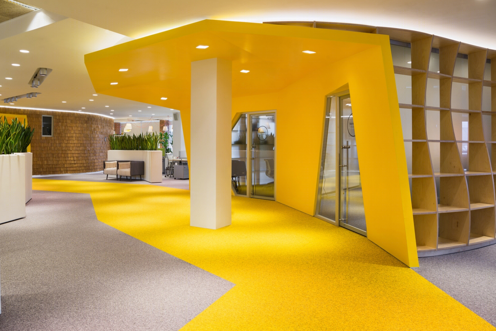 莫斯科 Yandex 总部办公室，科技与艺术的完美融合