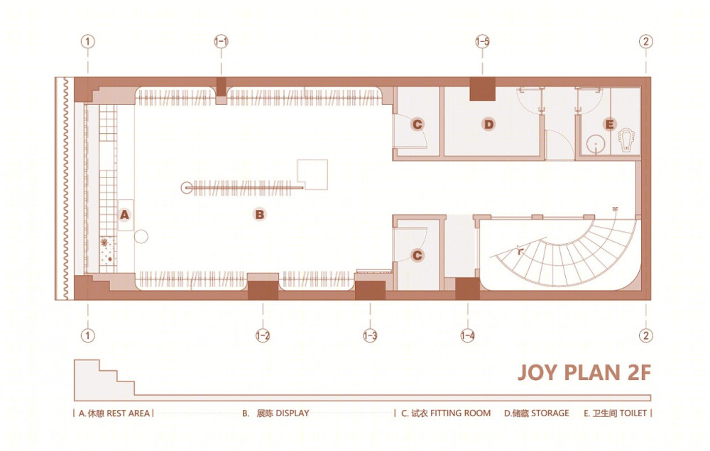 岳阳 Joy Plan 女装店-"兔子洞"空间设计