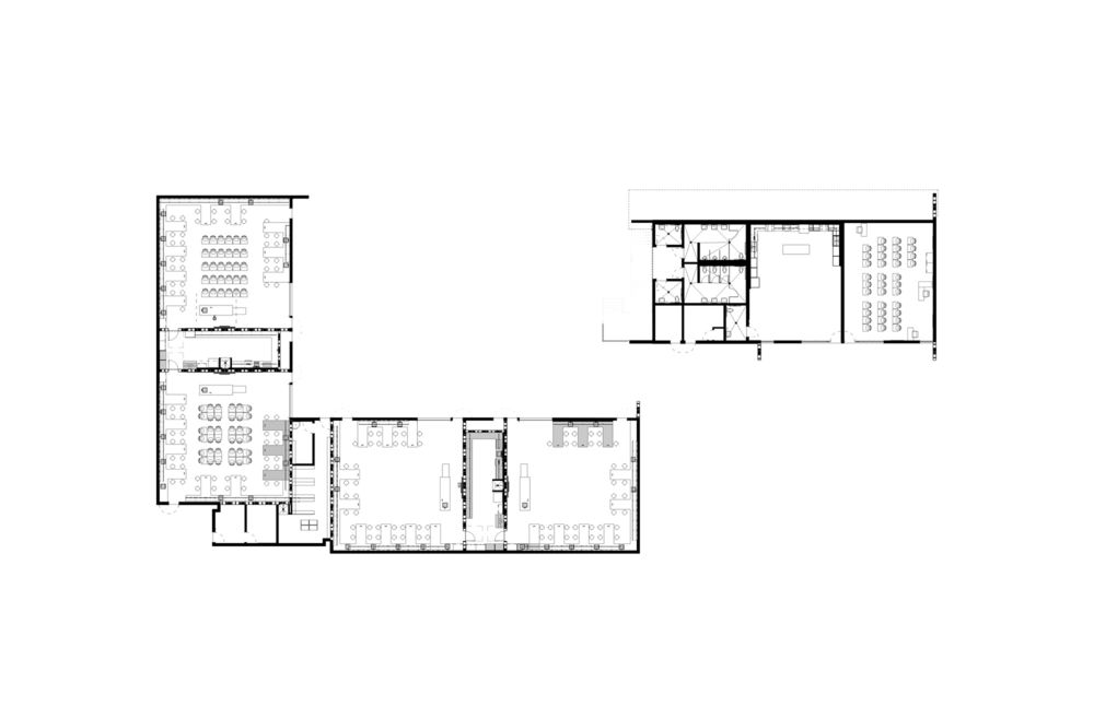Piedmont Hills High School Science and Life Skills Complex | 现代节能的斜坡学习空间