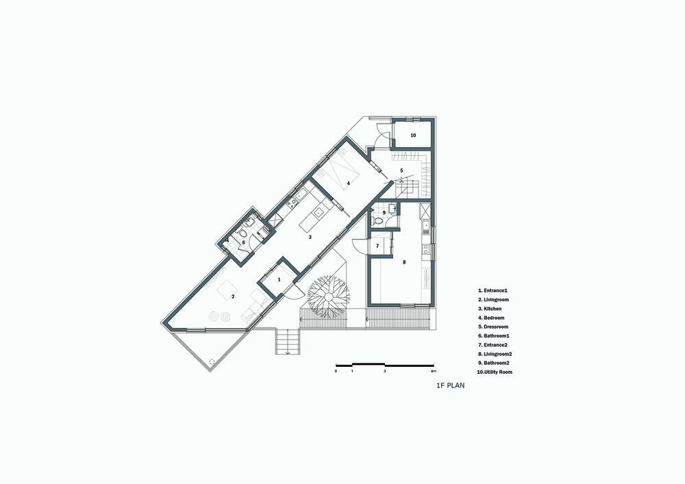 极致简约的 99 平米空间——Gwaneum-Ri House