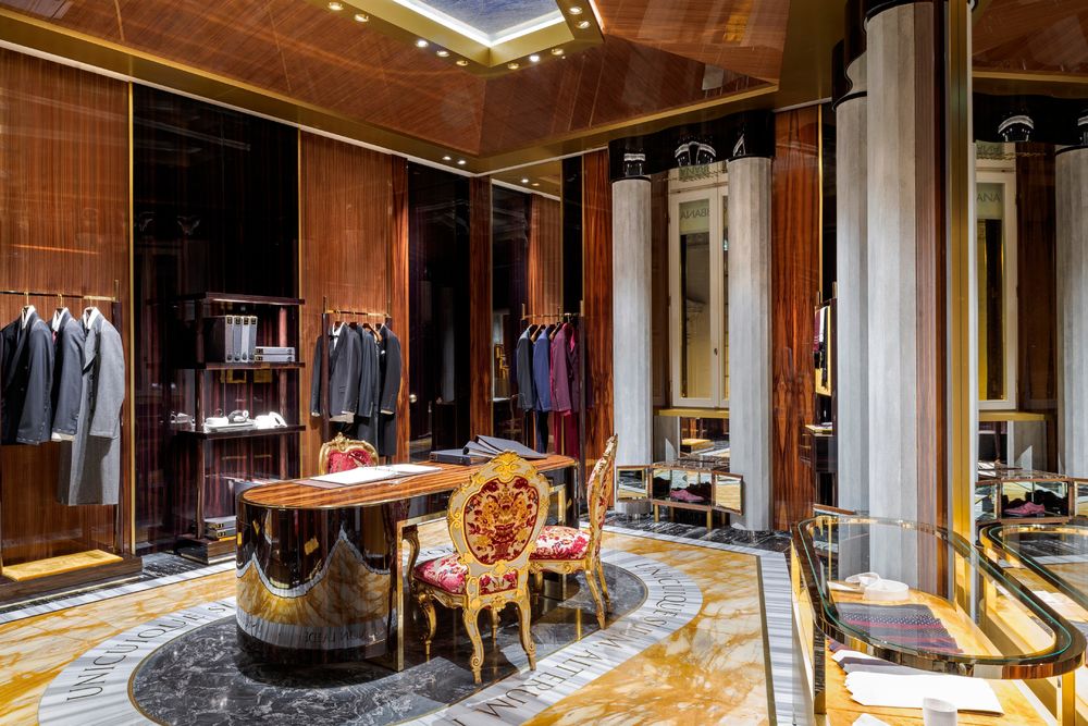 罗马永恒之城，Dolce & Gabbana 旗舰店室内设计解读