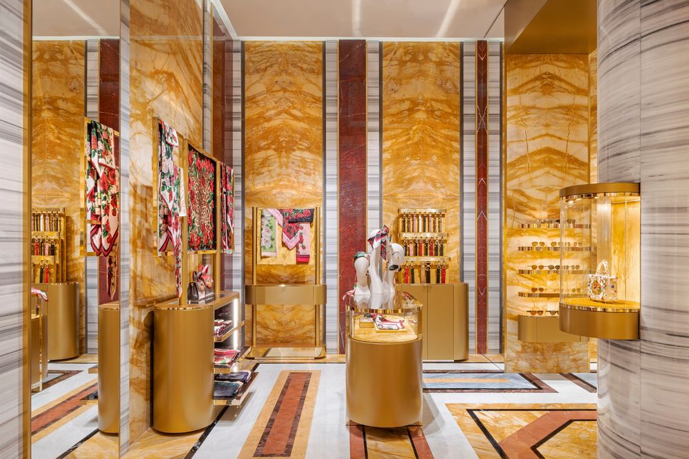 罗马永恒之城，Dolce & Gabbana 旗舰店室内设计解读
