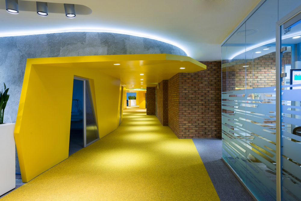 莫斯科 Yandex 总部办公室，科技与艺术的完美融合