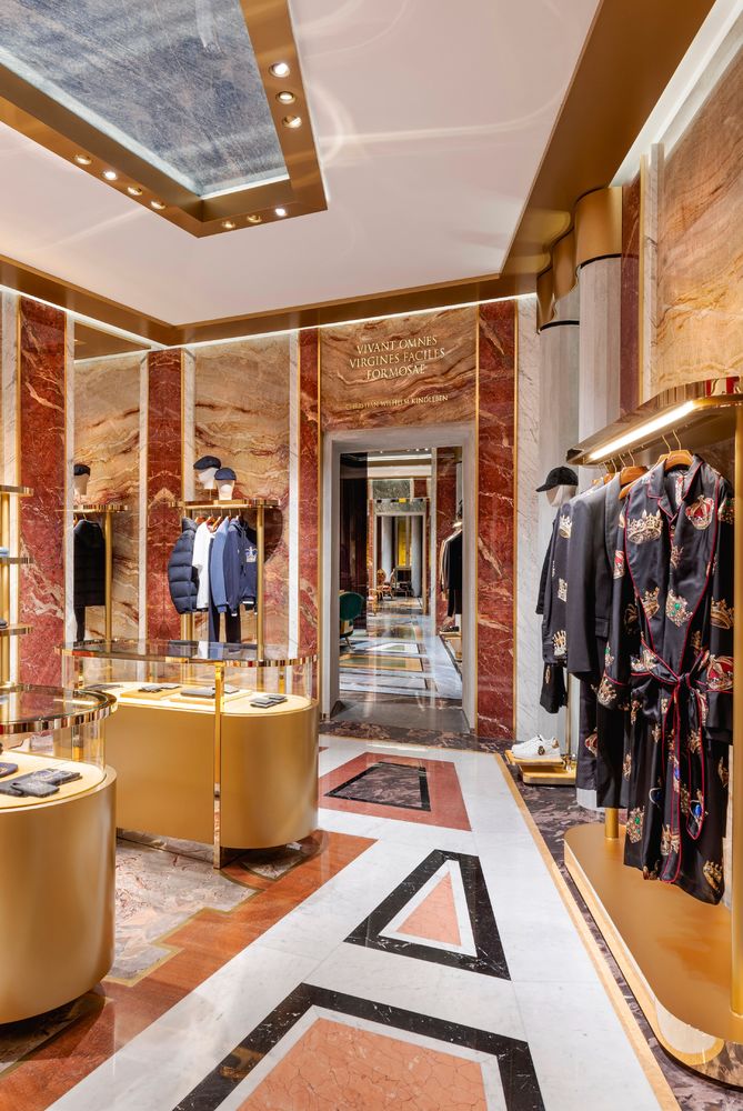 罗马永恒之城，Dolce & Gabbana 旗舰店室内设计解读