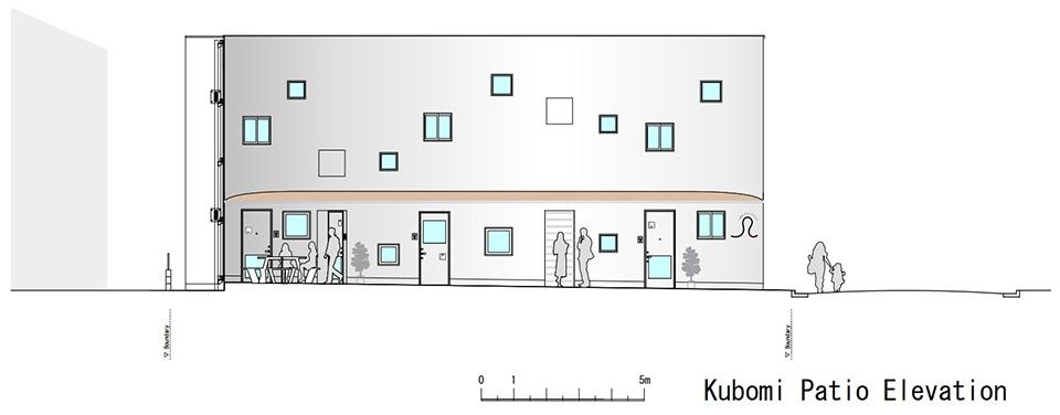 Kubomi 公寓楼 | 疫情下的共享庭院设计