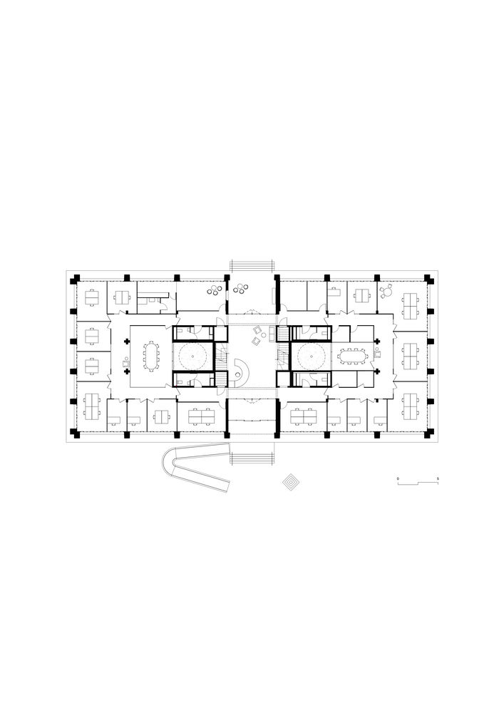 法国蒙彼利埃 MONOD II 办公楼，极简主义设计典范
