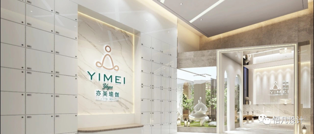 奶油系运动空间 | 温柔治愈的普拉提场馆设计
