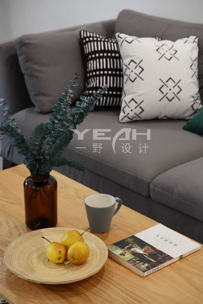 山湖一号 128㎡简约白色家居设计，温暖生活，自然纯真