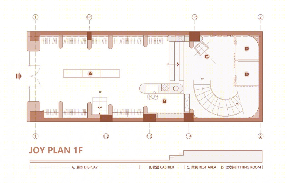 岳阳 Joy Plan 女装店-"兔子洞"空间设计