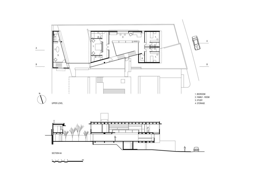 米兰之家旁的 Acayaba Elito House
